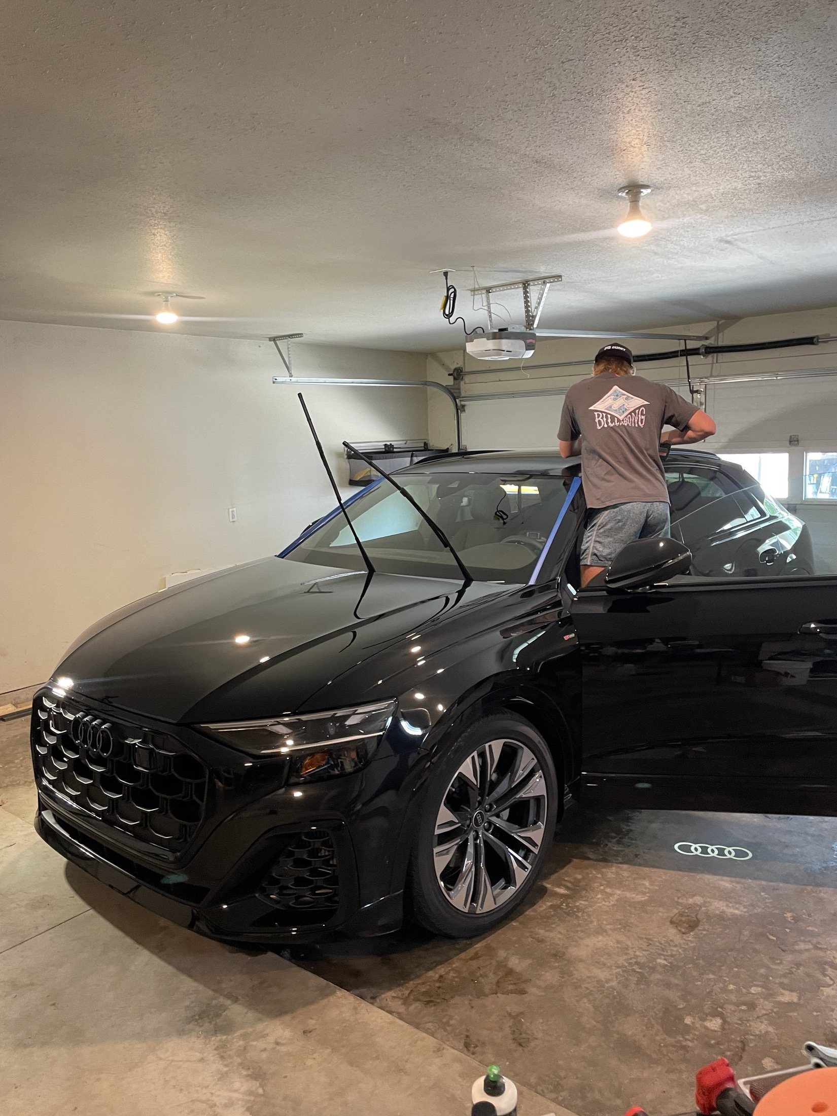 Ceramic coated vehicle
