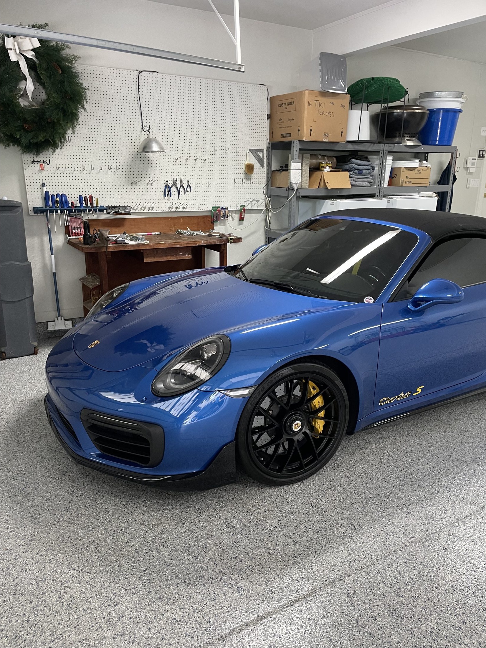 Ceramic coated vehicle