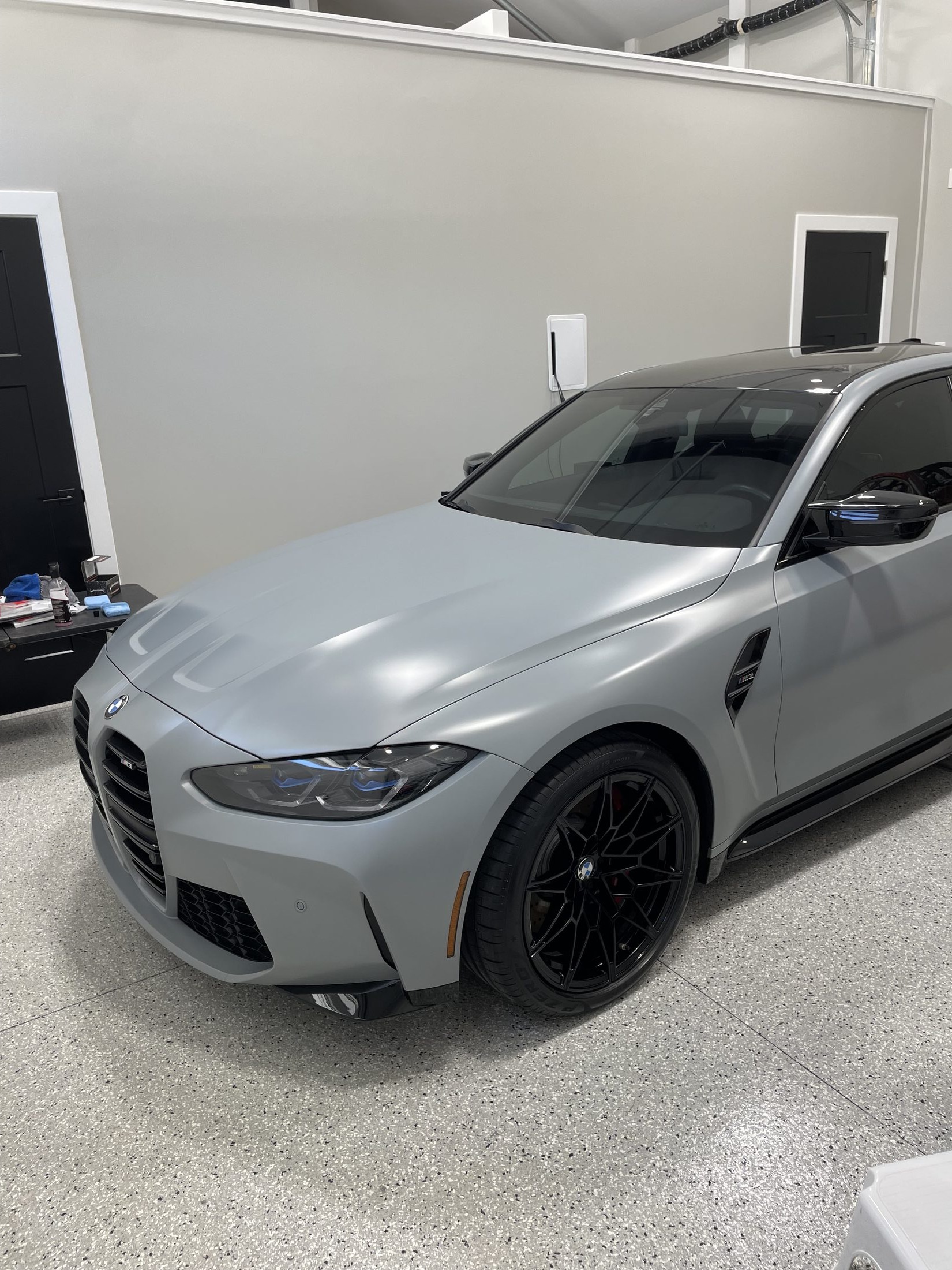 Ceramic coated vehicle