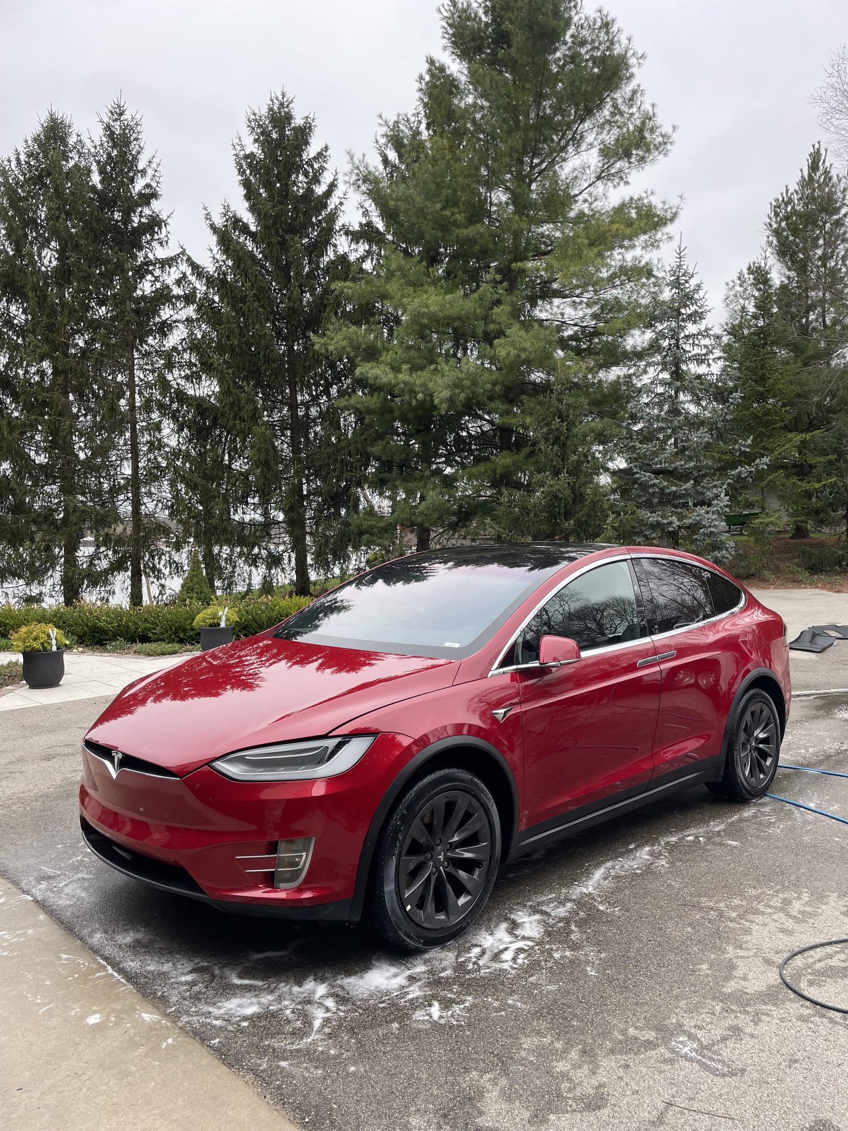 Ceramic coating demonstration